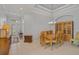 Formal dining area with wood table and built-in hutch at 3312 92Nd E Ave, Parrish, FL 34219