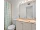 Clean bathroom with updated vanity and shower at 4001 Beneva Rd # 208, Sarasota, FL 34233