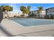 Tennis court with chain link fence at 4001 Beneva Rd # 208, Sarasota, FL 34233