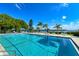 Inviting swimming pool with waterfront views at 4310 Falmouth Dr # A104, Longboat Key, FL 34228