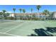 Well-maintained tennis and pickleball court at 4310 Falmouth Dr # A104, Longboat Key, FL 34228