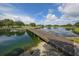 Wooden bridge over calm water at 4838 88Th E St, Bradenton, FL 34211