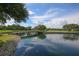 Serene golf course with bridge and water at 4838 88Th E St, Bradenton, FL 34211