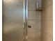 Walk-in shower with grab bar for accessibility at 5327 Glen Echo Ave, Sarasota, FL 34234