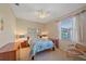 Bright bedroom with a double bed and window at 5655 Eastwind Dr, Sarasota, FL 34233