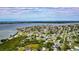 Wide aerial view of waterfront homes and community at 631 43Rd Street W Blvd, Palmetto, FL 34221