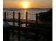 Close up of a dock at sunset at 631 43Rd Street W Blvd, Palmetto, FL 34221