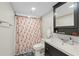 Clean bathroom with shower/tub combo and updated vanity at 6360 7Th W Ave # 6360, Bradenton, FL 34209