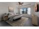 Main bedroom with large bed and window views at 712 Sigsbee Loop, Sarasota, FL 34240