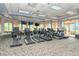 Fitness center features treadmills and cardio equipment at 7575 Quinto Dr, Sarasota, FL 34238