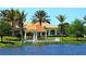 Picturesque gazebo by the lake, near community clubhouse at 7575 Quinto Dr, Sarasota, FL 34238