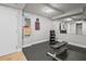 Fitness center with weights and a weight bench at 101 S Gulfstream Ave # 12C, Sarasota, FL 34236