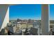 Spacious balcony with panoramic city views and seating at 111 S Pineapple Ave # 1006, Sarasota, FL 34236