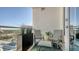 Private balcony with city views and comfortable seating at 111 S Pineapple Ave # 1006, Sarasota, FL 34236