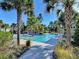 Resort-style pool with spacious deck at 12654 Harney St, Venice, FL 34293