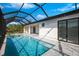 Stunning pool and spa with screened enclosure at 13377 Alocasia Ln, Port Charlotte, FL 33981