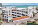 Oceanfront building, featuring multiple levels and private garages at 1465 Gulf Of Mexico Dr # 402, Longboat Key, FL 34228