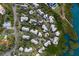 Aerial view of community with waterfront access at 1479 Landings Cir # 41, Sarasota, FL 34231