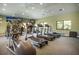 Fitness center featuring treadmills, ellipticals, and weight machines at 1479 Landings Cir # 41, Sarasota, FL 34231