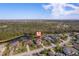 Wide aerial view showing home's location in a residential neighborhood at 14901 17Th E Ave, Bradenton, FL 34212