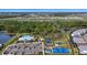 Expansive aerial view showing community and surrounding area at 16439 Slate Pl, Bradenton, FL 34211