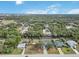 Wide shot aerial view showing the property and surrounding landscape at 2146 Como St, Port Charlotte, FL 33948