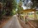 Paved community path with shaded picnic areas at 2416 Amherst Ave, Bradenton, FL 34207