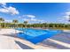 Resort-style pool with ample seating at 3324 Big Sky Way, Lakewood Ranch, FL 34211