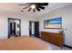 Main bedroom with ensuite bathroom and walk-in closet at 3324 Big Sky Way, Lakewood Ranch, FL 34211