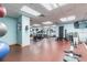 Well-equipped fitness center with various machines at 345 Bayshore Blvd # 706, Tampa, FL 33606