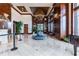 Grand lobby with high ceilings, chandelier, and seating at 345 Bayshore Blvd # 706, Tampa, FL 33606