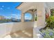 A pathway leading to a pool with a view of the water at 345 Bayshore Blvd # 706, Tampa, FL 33606