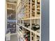 Spacious wine cellar with extensive built-in racking at 3761 Founders Club Dr, Sarasota, FL 34240