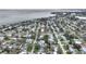 Aerial view of the home near the water at 4026 Indianapolis Ne St, St Petersburg, FL 33703