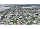 Aerial view showcasing home's location in a neighborhood at 4026 Indianapolis Ne St, St Petersburg, FL 33703