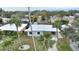 Aerial view of a single-story house with palm trees at 4026 Indianapolis Ne St, St Petersburg, FL 33703