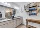 Elegant bathroom with double vanity and walk-in shower at 4110 Mossy Limb Ct, Palmetto, FL 34221