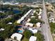 Aerial view of community showing building layout and landscaping at 5310 26Th W St # 501, Bradenton, FL 34207