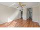 Bright bedroom with wood flooring and access to bathroom at 5310 26Th W St # 501, Bradenton, FL 34207