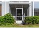 Screened porch with view of landscaping at 5310 26Th W St # 501, Bradenton, FL 34207