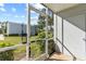 Private screened porch with access to grassy area at 5310 26Th W St # 501, Bradenton, FL 34207