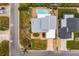 Aerial view showing home, pool, and landscaping at 5420 4Th Avenue Nw Dr, Bradenton, FL 34209