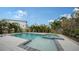 Inviting pool with spa and ample patio space at 625 Jackson Way, Longboat Key, FL 34228