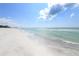 Expansive beach view with white sand at 675 Longboat Club Rd # 22A, Longboat Key, FL 34228