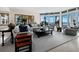 Bright living room featuring ocean views and comfortable seating at 675 Longboat Club Rd # 22A, Longboat Key, FL 34228