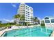 Luxury high-rise building with refreshing pool at 675 Longboat Club Rd # 22A, Longboat Key, FL 34228