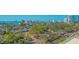 Panoramic aerial view of waterfront property and cityscape at 101 S Gulfstream Ave # 8G, Sarasota, FL 34236