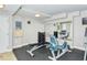 Well-equipped fitness center with exercise machines and weights at 101 S Gulfstream Ave # 8G, Sarasota, FL 34236
