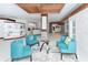 Elegant condo lobby with seating area and modern decor at 101 S Gulfstream Ave # 8G, Sarasota, FL 34236
