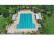 Aerial view of community lap pool at 10515 52Nd E Ct, Parrish, FL 34219